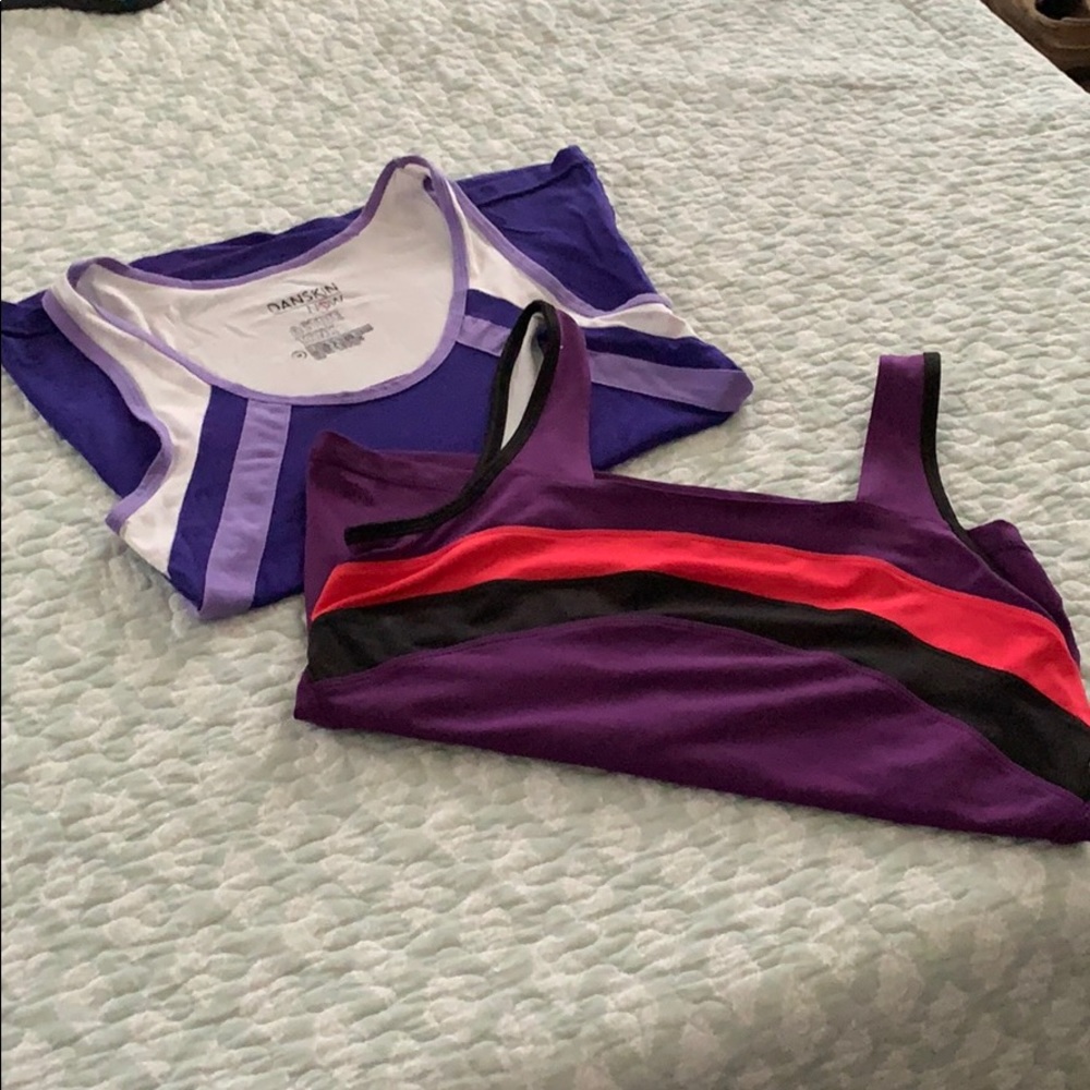 💥Bundle of 2 Danskin workout tops size M